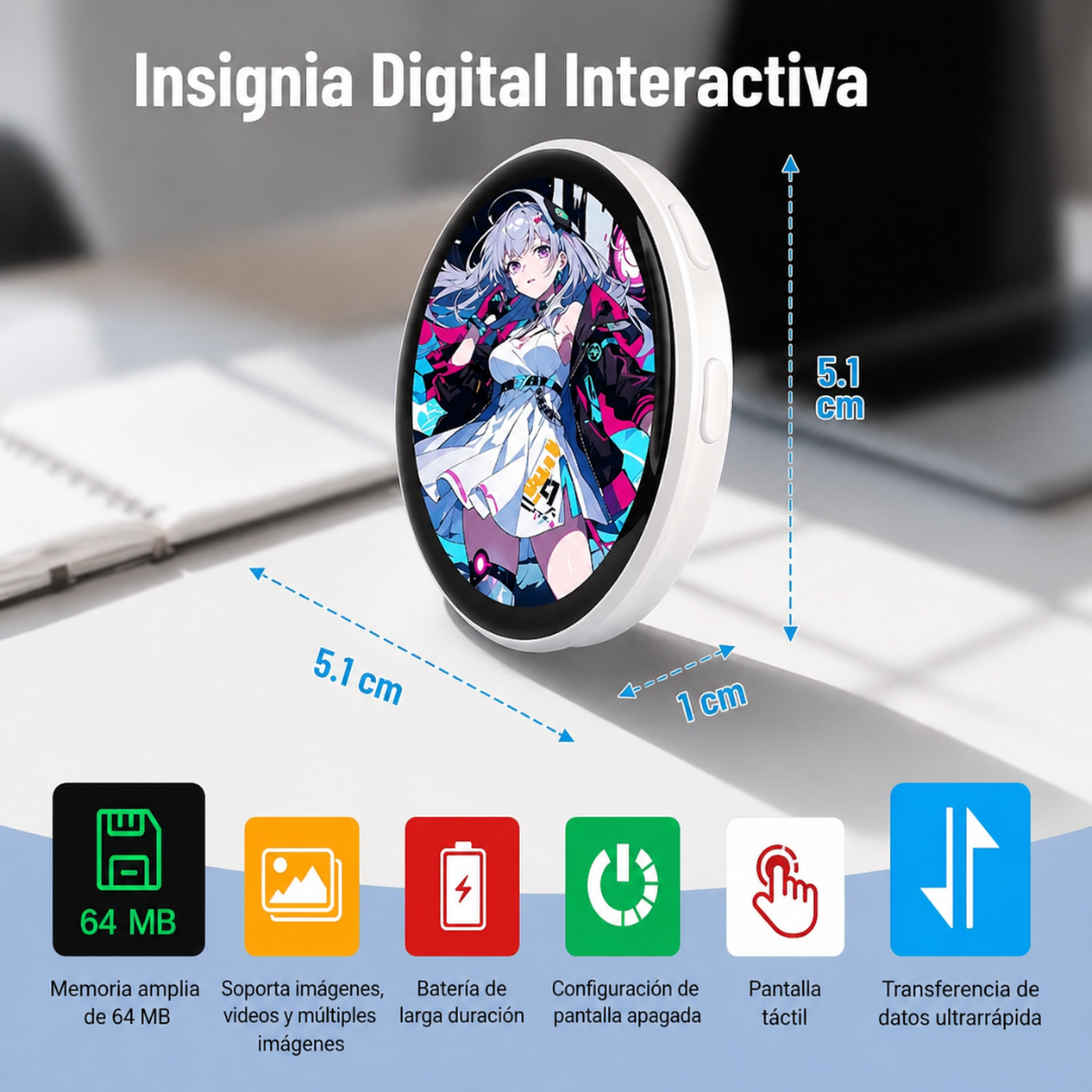 Pin Digital de Anime