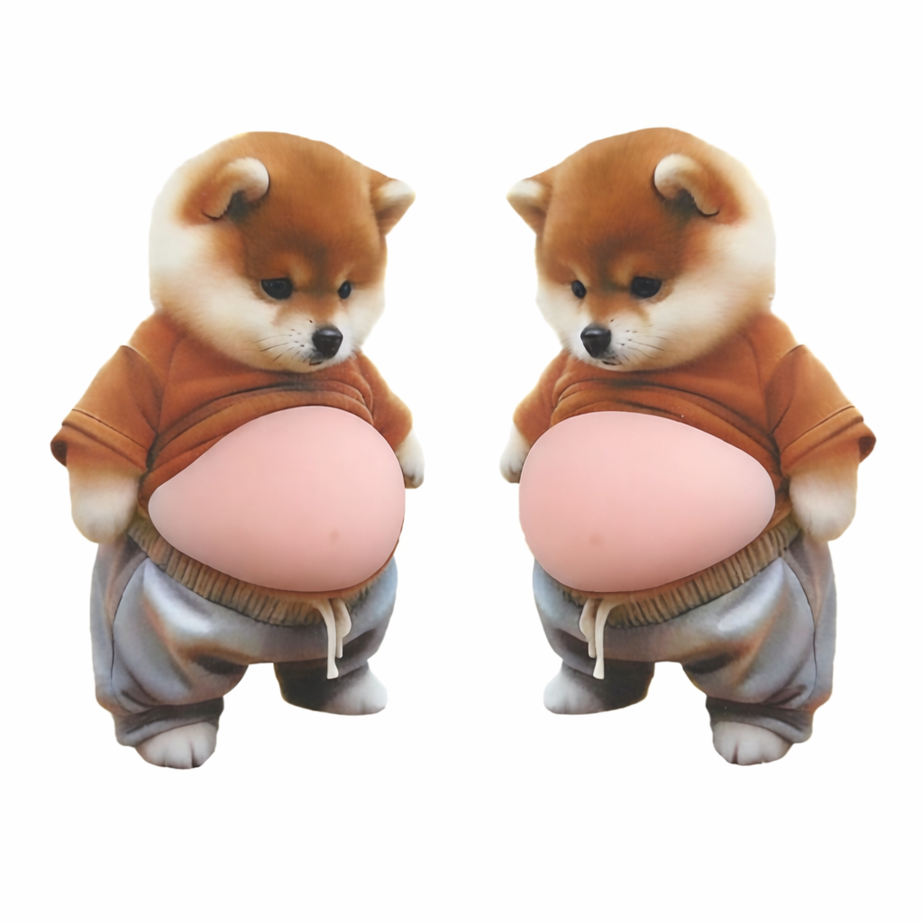 Shiba Panzón Antiestrés "Kawaii"